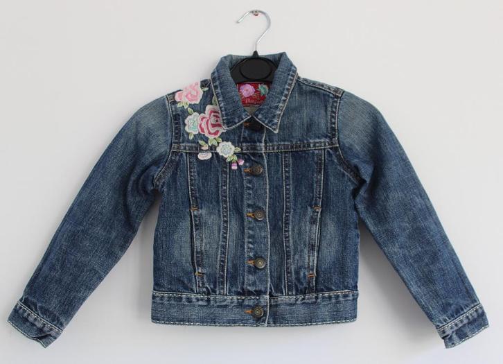 Spijkerjack van Monsoon 104, Kinderen en Baby's, Kinderkleding | Maat 104, Gebruikt, Meisje, Jas, Ophalen of Verzenden