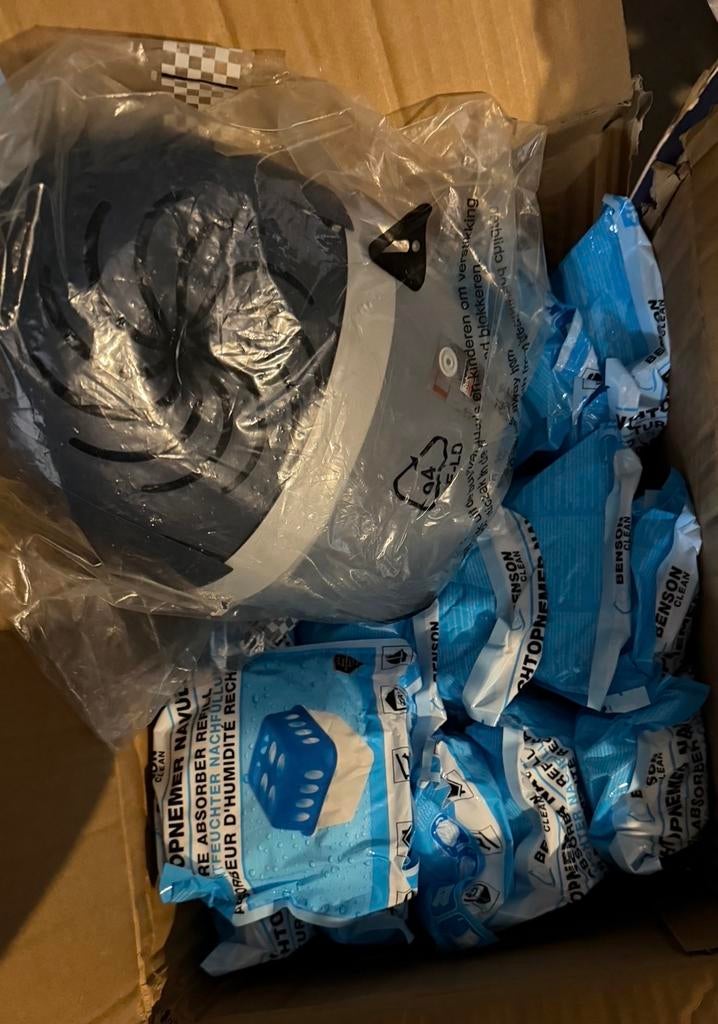 Vochtvreter met navullingen, Witgoed en Apparatuur, Ophalen of Verzenden, Nieuw, Luchtontvochter