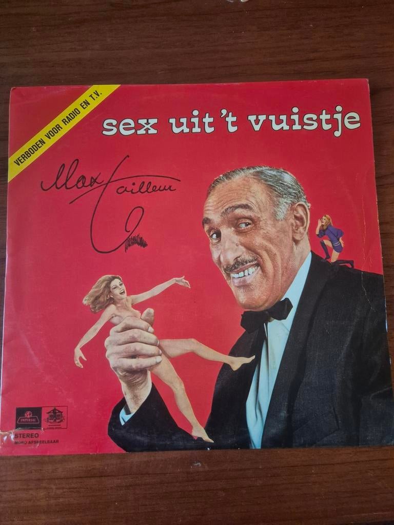 Max Tailleur - Sex Uit 't Vuistje LP (Verboden voor Radio), Ophalen of Verzenden, 1970 - 1979, Gebruikt, 12 inch