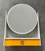 Vintage Kapspiegel Spiegel Hang Geel Vintage Hout  1970’s, Ophalen of Verzenden, Huis en Inrichting