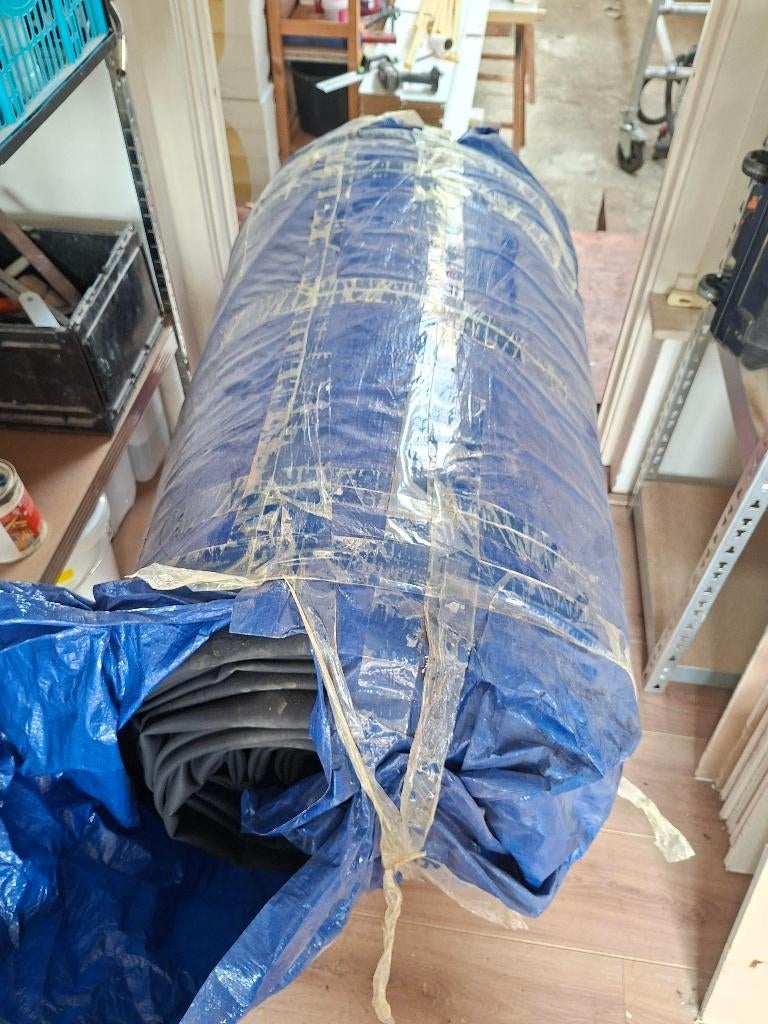 168m2 EPDM Prelasti - Nieuw niet gebruikt, Ophalen, Overige materialen, Zwart, Overige typen