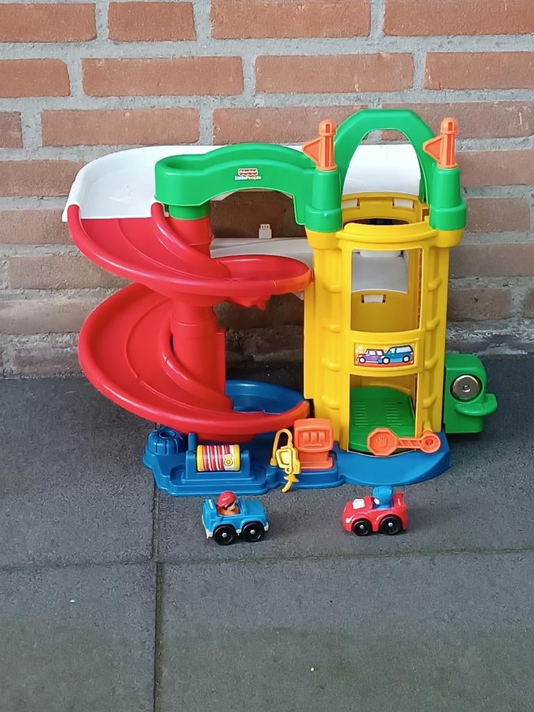 Garage fischer price, Kinderen en Baby's, Speelgoed | Fisher-Price, Ophalen, Gebruikt, Speelset