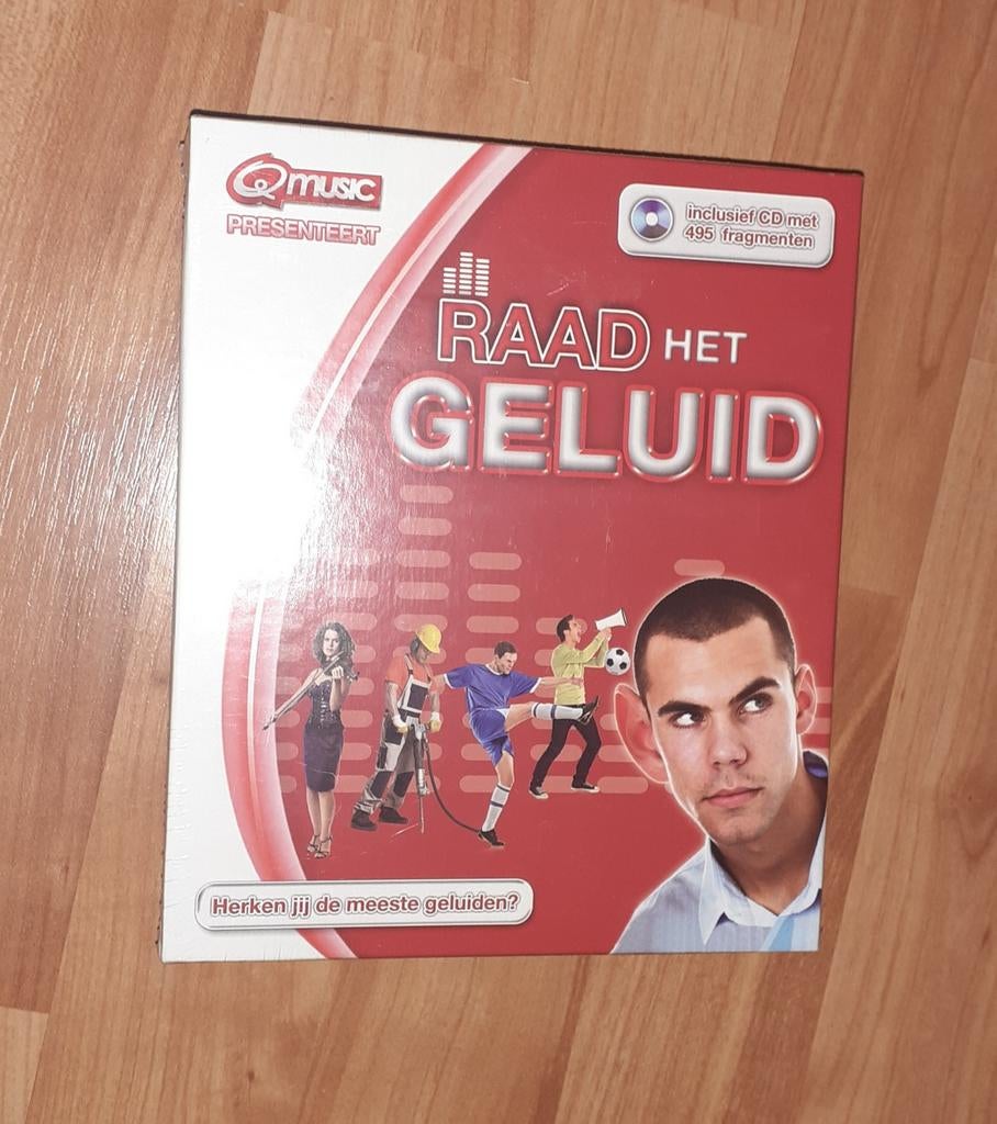 Qmusic Raad het geluid met cd. Ongeopend nieuw!, Ophalen, Nieuw
