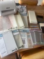 eBosser Embosser & Die Cutter met accessoires, Ophalen of Verzenden, Gebruikt, Gereedschap of Toebehoren