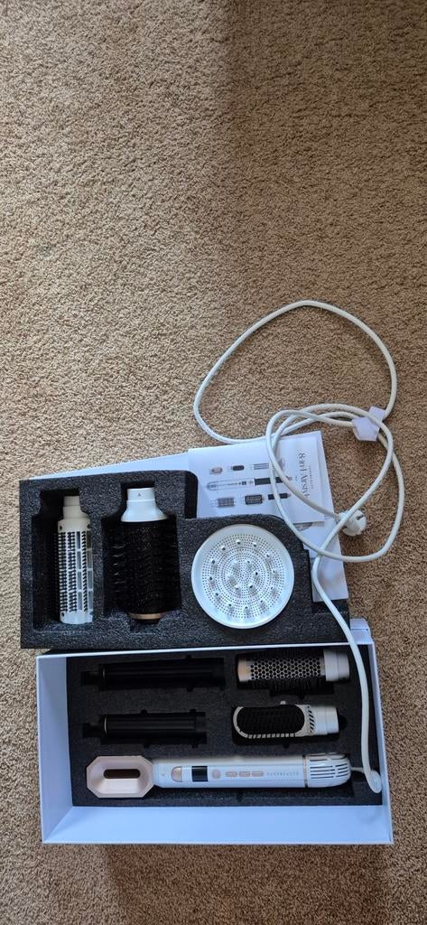 Sansbeauté Pro 8-in-1 Airstyler - Complete Haarstyling Set, Ophalen of Verzenden, Nieuw, Haarverzorging