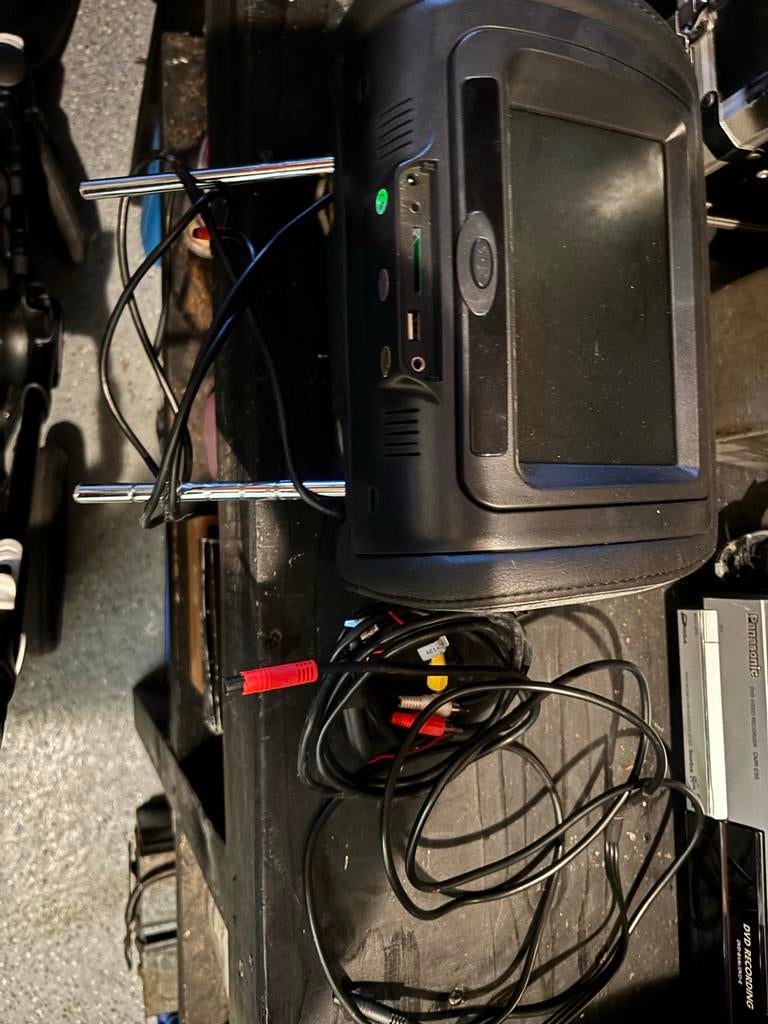 Hoofdsteunen met beeldschermen - Set voor auto, Ophalen of Verzenden, Gebruikt