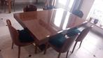 Unieke Art Deco eethoek met 6 stoelen, Ophalen