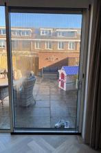 Plissé Hordeur - Houd insecten buiten! 2,52x1,44m, Ophalen, Kunststof, Gebruikt, 80 tot 100 cm