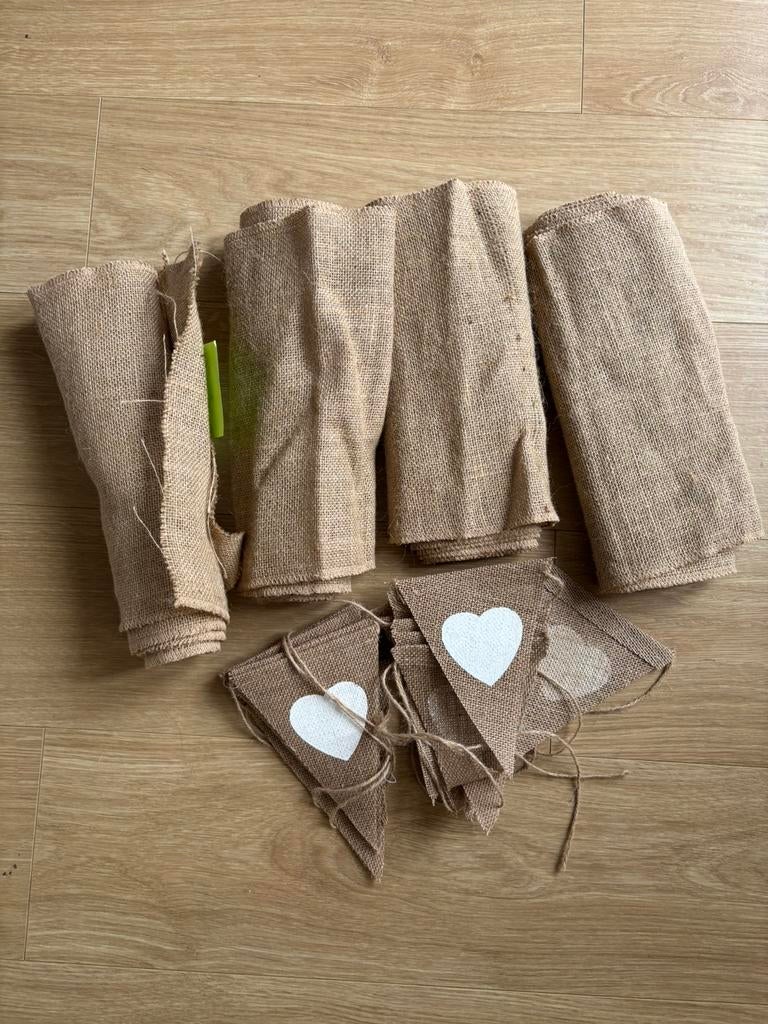 Tafellopers jutte (bruiloft decoratie), Ophalen of Verzenden, Zo goed als nieuw, Rechthoek