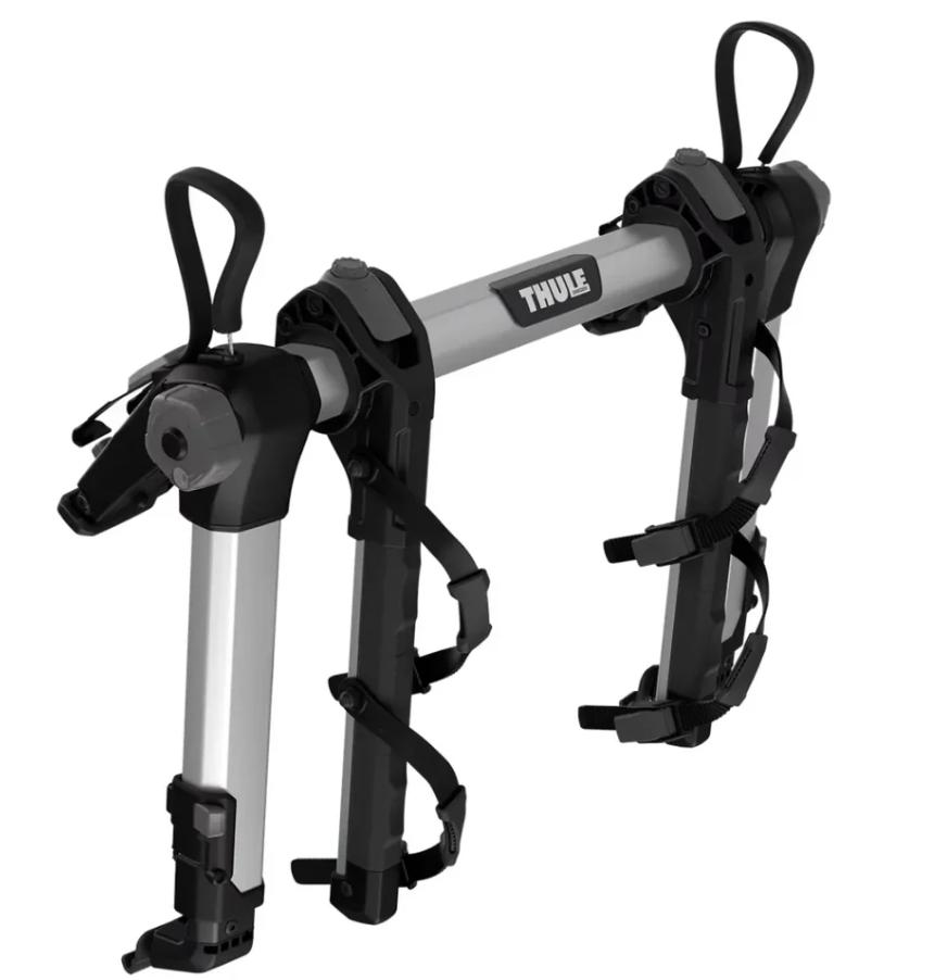 Thule Outway Hanging 2 fietsendrager op achterklep, Brede banden, Zo goed als nieuw, 2 fietsen, Achterklepdrager