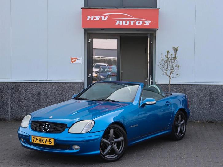 Mercedes-Benz SLK-klasse 230 K airco LEER automaat *apk 02-2, Auto's, Mercedes-Benz, Bedrijf, Te koop, SLK, ABS, Airbags, Airconditioning