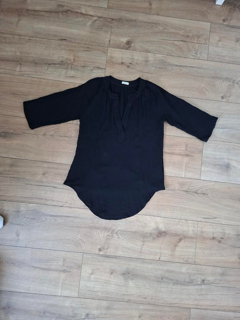 Cover-up strandtuniek, Kleding | Dames, Maat 38/40 (M), Zwart, Ophalen of Verzenden, Zo goed als nieuw