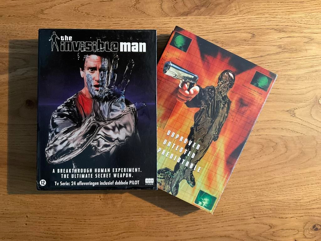 The Invisible Man (H.G. Wells) met David McCallum 1975/1976., Cd's en Dvd's, Dvd's | Tv en Series, Ophalen of Verzenden, Zo goed als nieuw