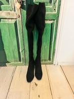 Via Vai Zwarte Suede Overknee Laarzen - Maat 38, Via Vai, Hoge laarzen, Zwart, Ophalen of Verzenden