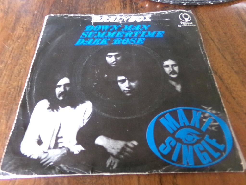 Brainbox  ‎– Down Man / Summertime / Dark Rose - 1972, Gebruikt, Overige formaten, Maxi-single, Ophalen of Verzenden