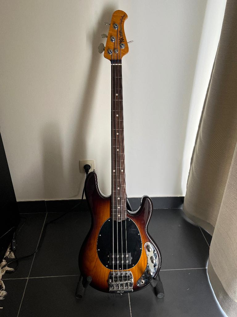 Music Man | Stingray Classic (fretless), Ophalen, Zo goed als nieuw, Elektrisch, Fretloos