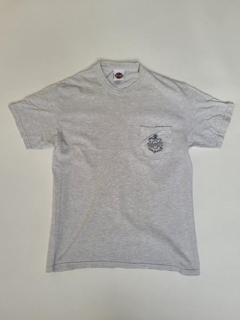 Harley Davidson T-shirt korte mouw met patch - maat M, Kleding | Heren, T-shirts, Maat 48/50 (M), Ophalen of Verzenden, Harley Davidson