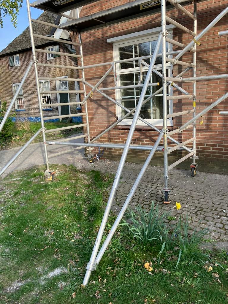 Rolsteiger, Doe-het-zelf en Verbouw, Ladders en Trappen, Ophalen, Gebruikt, 4 meter of meer