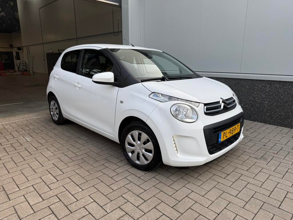 Citroën C1 1.0 VTi Airscape 68PK S&S 5D 2017 Wit, Auto's, Voorwielaandrijving, 4 stoelen, C1, Wit