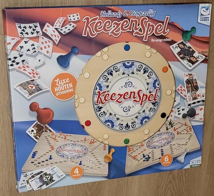 Keezenspel, Hobby en Vrije tijd, Gezelschapsspellen | Bordspellen, Nieuw, Ophalen