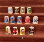 Verzameling van 14 Reclame Vingerhoedjes - Vintage, Ophalen of Verzenden, Gebruikt