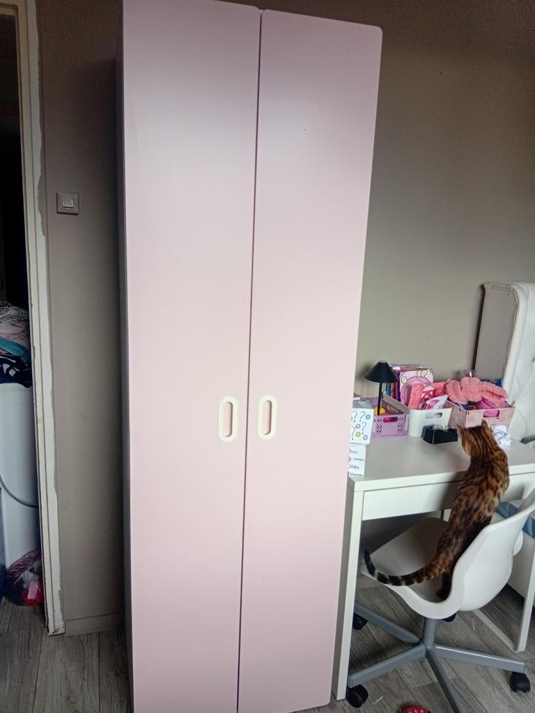Ikea kast roze, Huis en Inrichting, Kasten | Kledingkasten, Ophalen, Gebruikt, 50 tot 100 cm, 25 tot 50 cm