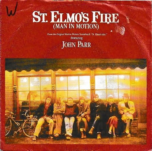 John Parr - St. Elmo's fire (man in motion), Cd's en Dvd's, Gebruikt, 7 inch, Single, Ophalen of Verzenden