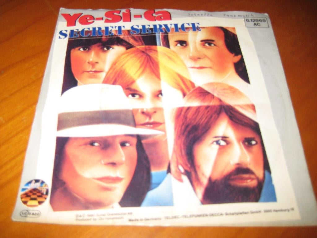 Secret Service: Ye-Si-Ca, Ophalen of Verzenden, Zo goed als nieuw, Pop, Single