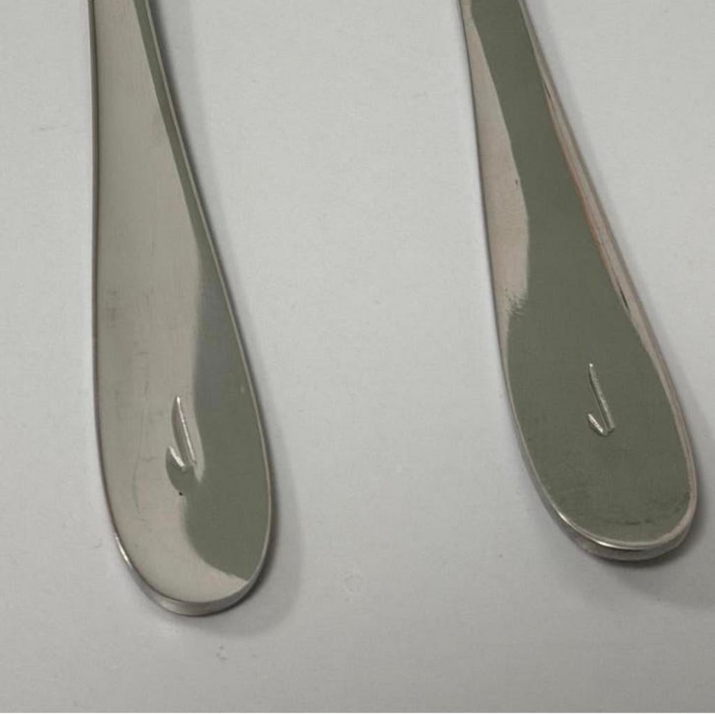 Oneida Reliance lepels 20 cm RVS – set van 2 - late 20e eeuw, Antiek en Kunst, Antiek | Bestek, Ophalen of Verzenden
