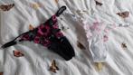 Twee elegante heren strings, Kleding | Dames, Ondergoed en Lingerie, Generic, Verzenden, Zwart, String