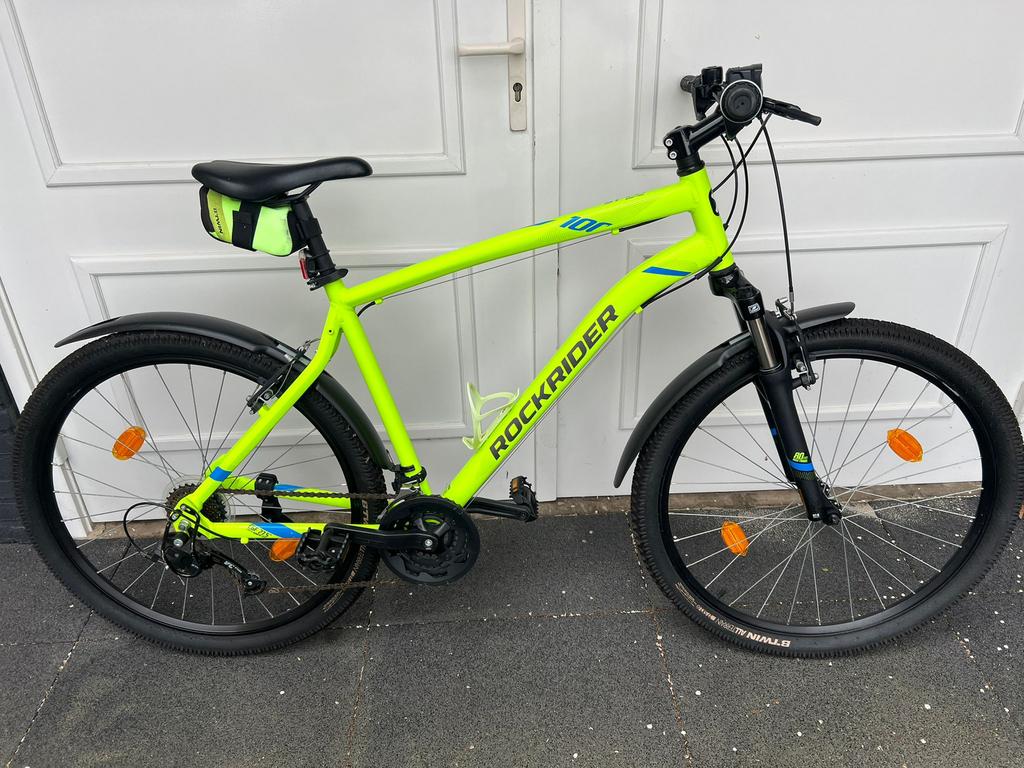 Nieuwstaat Mountainbikers Rockrider ST100 27,5 inch, Fietsen en Brommers, Fietsen | Mountainbikes en ATB, Ophalen, Zo goed als nieuw