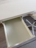 Bureau met ladeblok en bureaustoel op wielen, Huis en Inrichting, Bureaus, Ophalen, Met wielen, Zo goed als nieuw, Bureau