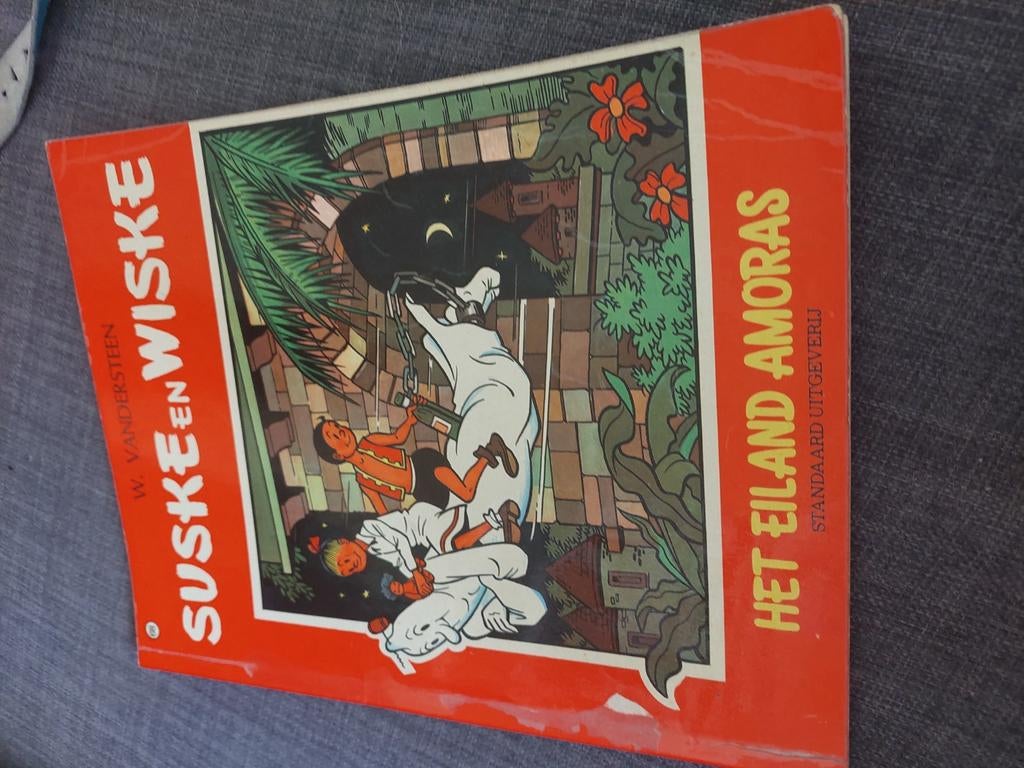 Suske en Wiske: Het Eiland Amoras - Jaargang 1968, Eén stripboek, Ophalen of Verzenden, Gelezen, Willy Vandersteen