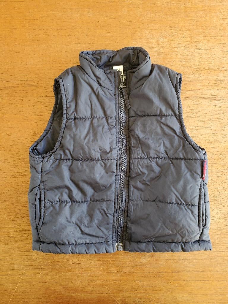 Bodywarmer - maat 74 - grijs, Ophalen of Verzenden, Zo goed als nieuw, Jongetje of Meisje, Jasje