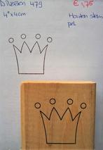 Diversen 479 Houten stempel, Hobby en Vrije tijd, Stempelen, Ophalen of Verzenden, Gebruikt, Houten stempel