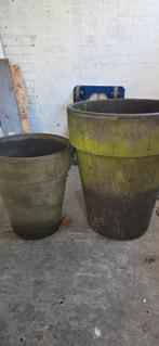 Bloempotten, Ophalen, 40 cm of meer, Rond, Zo goed als nieuw