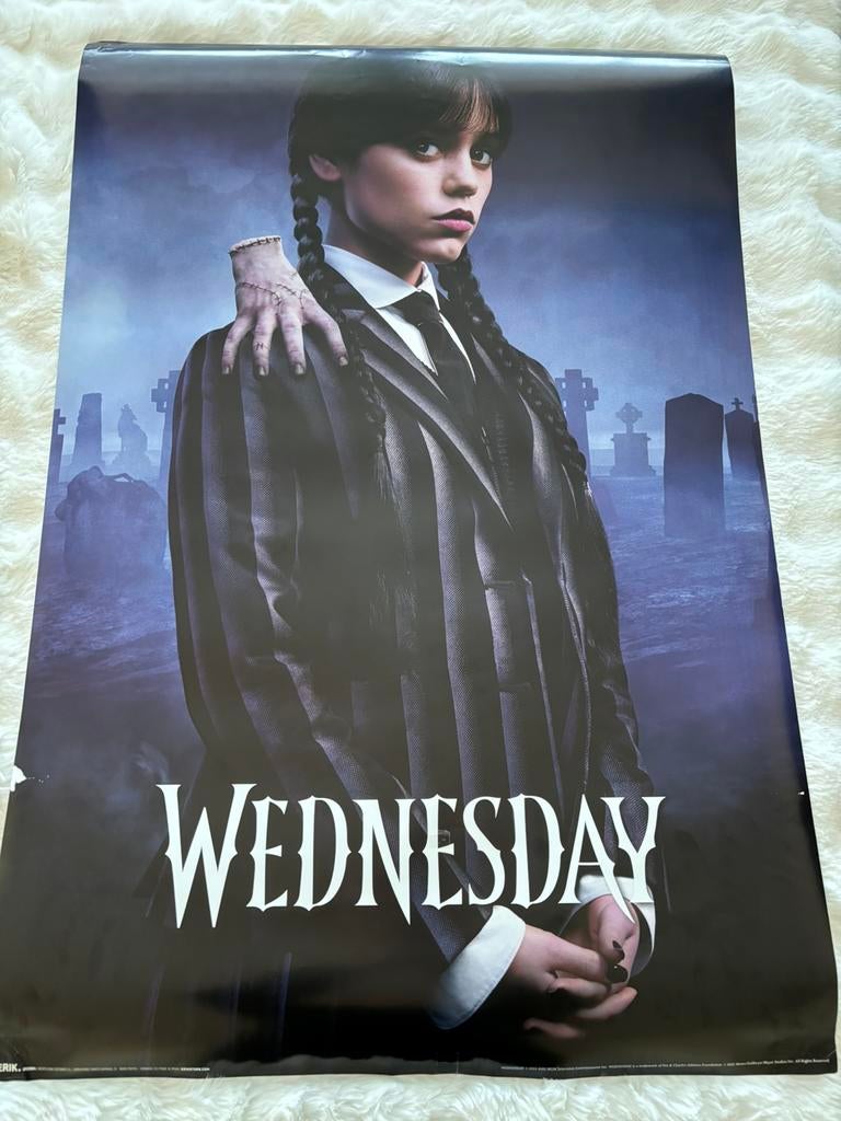 Wednesday poster, Ophalen, Gebruikt, A1 t/m A3, Film en Tv