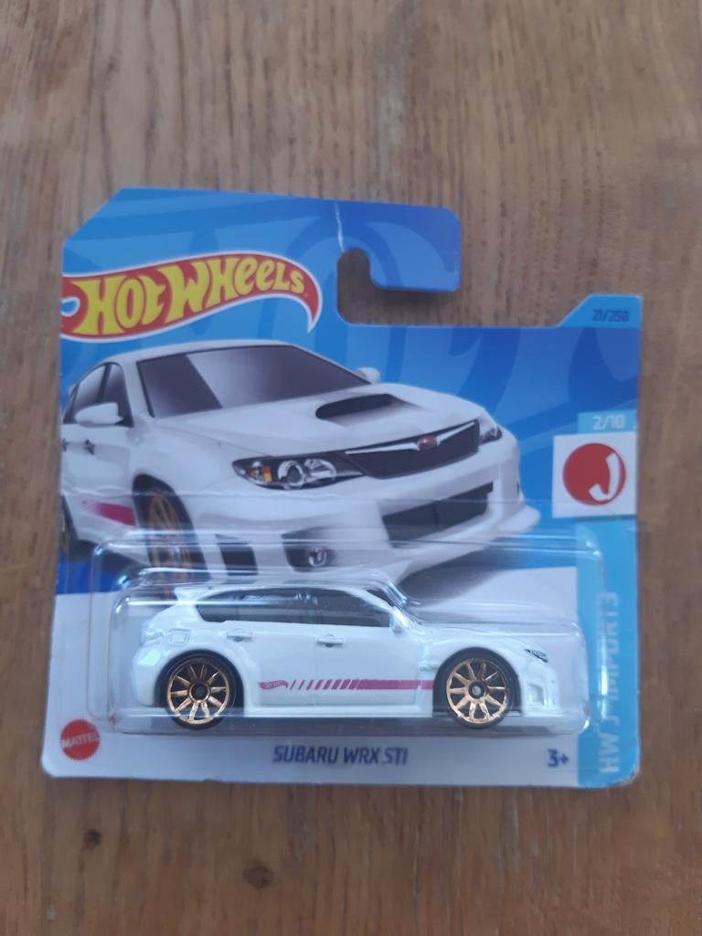 Hotwheels Subaru WRX STI, Ophalen of Verzenden, Nieuw, Auto