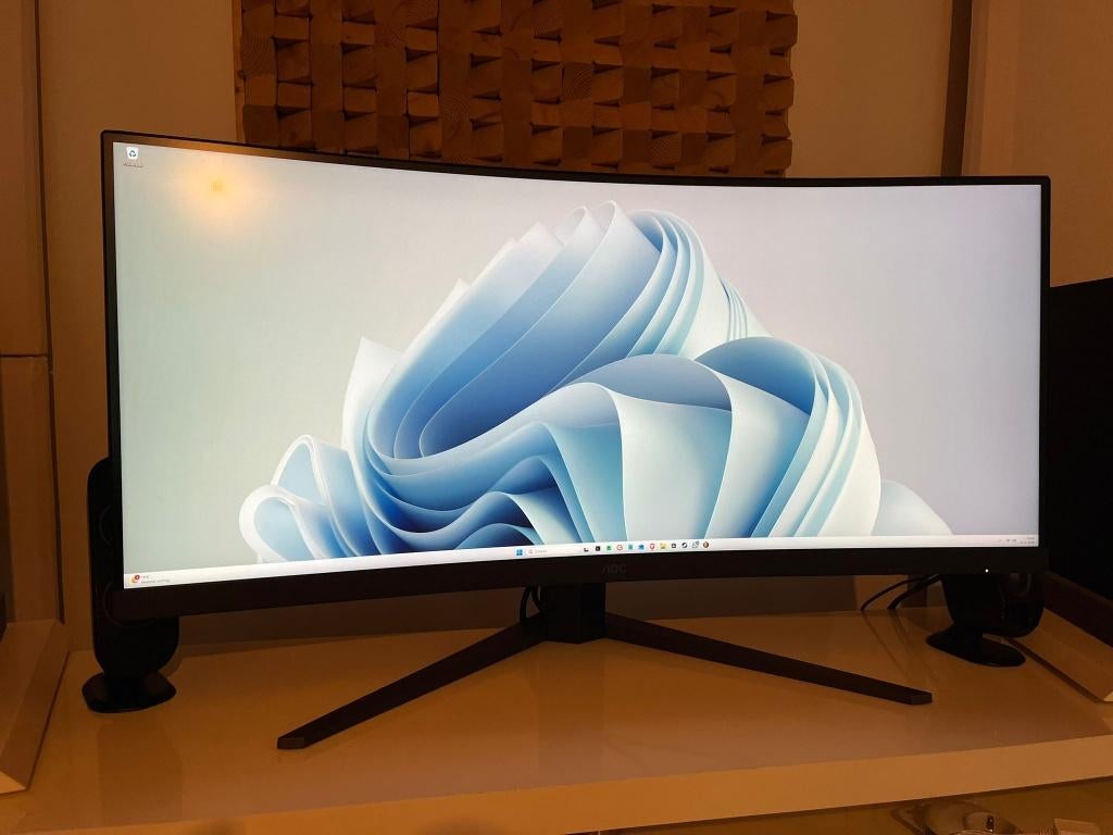 AOC Gaming CU34G4Z - 34" Ultrawide - 240Hz - 0.3ms - ZGAN, Computers en Software, Monitoren, Gaming, AOC Gaming, VA, Zo goed als nieuw