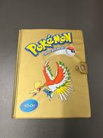 Oude vintage map ho-oh goud met kaarten pokemon, Ophalen of Verzenden, Gebruikt, Meerdere kaarten