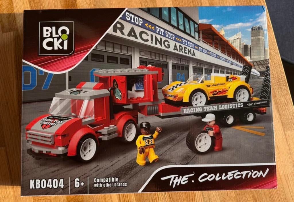 Blocki Bouwblokken-set Autotransporter, Ophalen of Verzenden, Nieuw, Overige merken