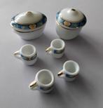 Serviesschalen plus bekers 2:12, Verzamelen, Ophalen of Verzenden, Poppenhuis