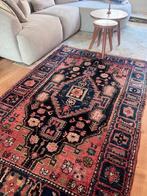 Perzisch Hamadan tapijt - 208 x 137 cm, Ophalen, Gebruikt, 100 tot 150 cm, Blauw