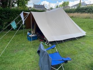 Carl Denig ruime 2 pers. tent Bivak, Caravans en Kamperen, Tenten, tot en met 2, Gebruikt, Ophalen