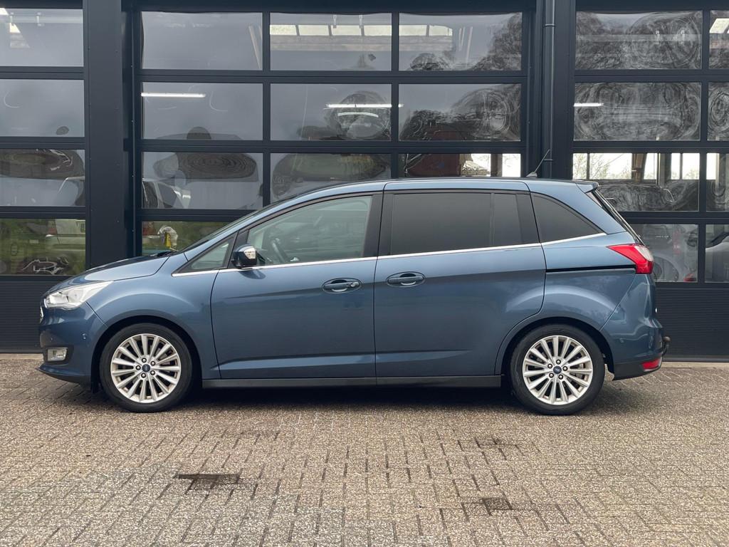 Ford Grand C-MAX, Auto's, Gebruikt, Blauw, 1476 kg, Bedrijf