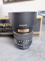 Samyang 85mm F1.4 (4/3) + M4/3 adapter, Ophalen, Gebruikt, Standaardlens