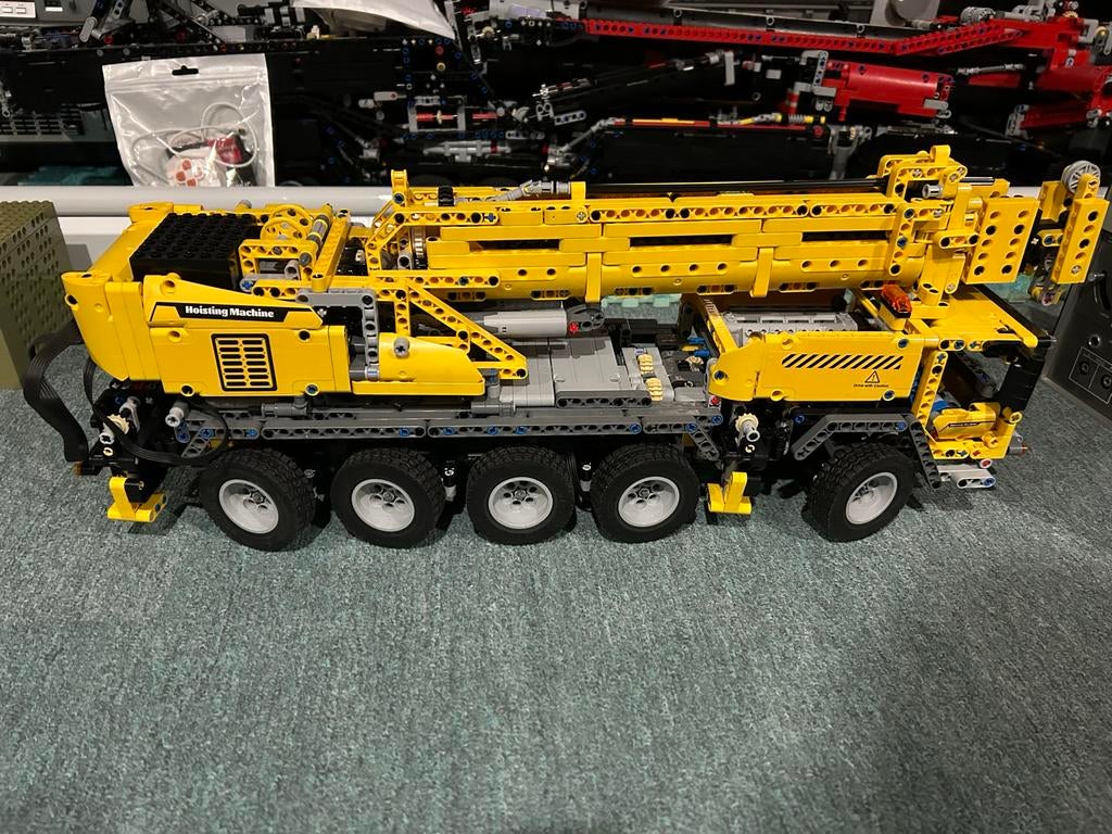 Mould King 17047 Hijskraan Technic Model Bouwset, Ophalen, Zo goed als nieuw, Overige merken