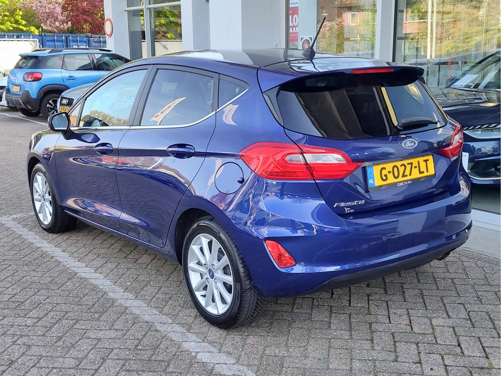 Ford Fiesta 1.0 ECOBOOST TITANIUM Cruise | Clima | Carplay/A, Voorwielaandrijving, Gebruikt, 580 kg, Met garantie (alle)