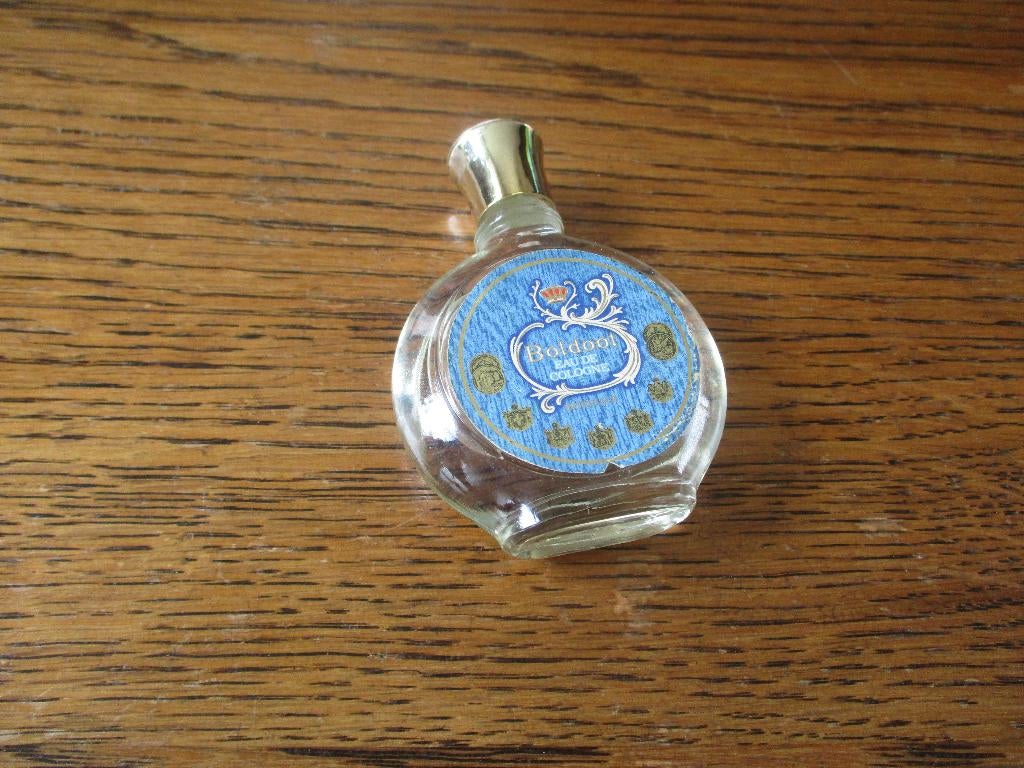 eau de cologne van baldoot oud fraai gevuld, Ophalen of Verzenden, Zo goed als nieuw, Parfumfles, Gevuld