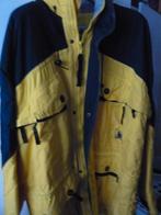 Geel/Blauwe Jas, Maat 52/54 (L), Ophalen of Verzenden, Jack, Gedragen